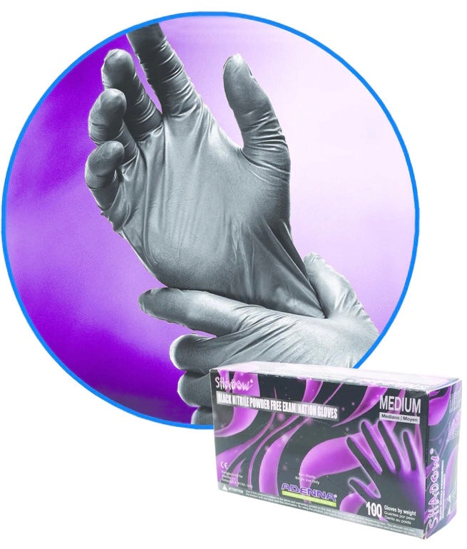 (In-Stock) SHADOW Nitrile Exam Gloves 6 Mil