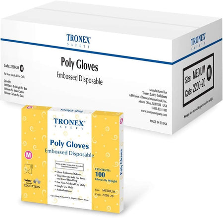 Disposable Plastic Gloves (Case of 10,000) - GloveSaver.com
