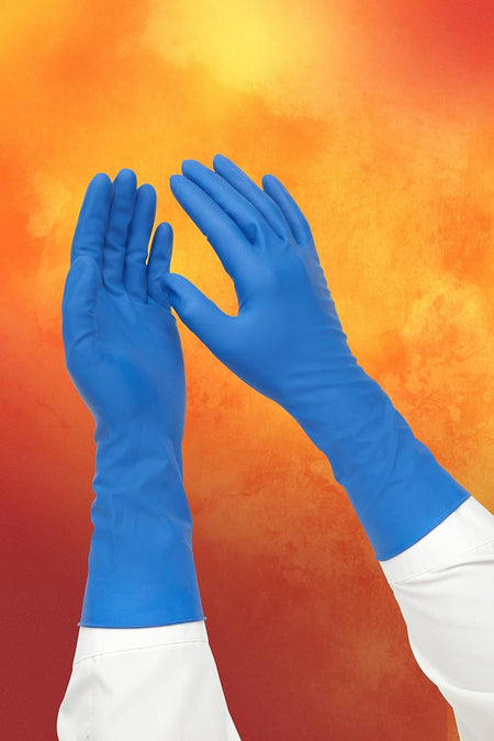 (In-Stock) 14X Latex Exam Gloves (14 Mil) - GloveSaver.com