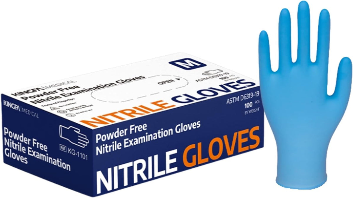 (In-Stock) 8X NITRILE GLOVES (8 Mil) - GloveSaver.com
