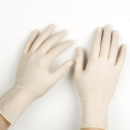 (In-Stock) 5X Latex Exam Gloves (5 Mil) - GloveSaver.com
