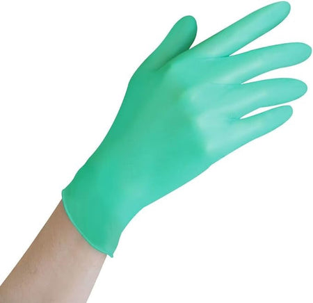 (In-Stock) 3X Green Vinyl Gloves (3 Mil) - GloveSaver.com