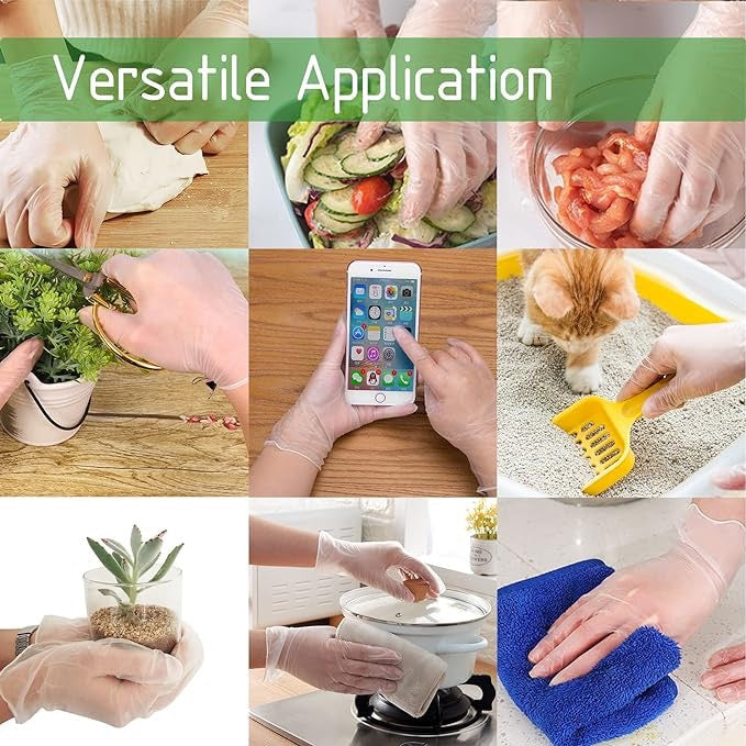 (In-Stock) 4X Vinyl Exam Gloves - 1,000 Count - GloveSaver.com