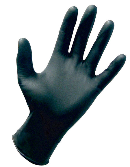 (In-Stock) Latex Exam Gloves | Microflex Black Dragon - GloveSaver.com