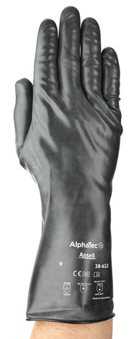 Chemical Resistant Gloves Butyl/Viton AlphaTec®38-612 (32 Pair Per Case) - GloveSaver.com