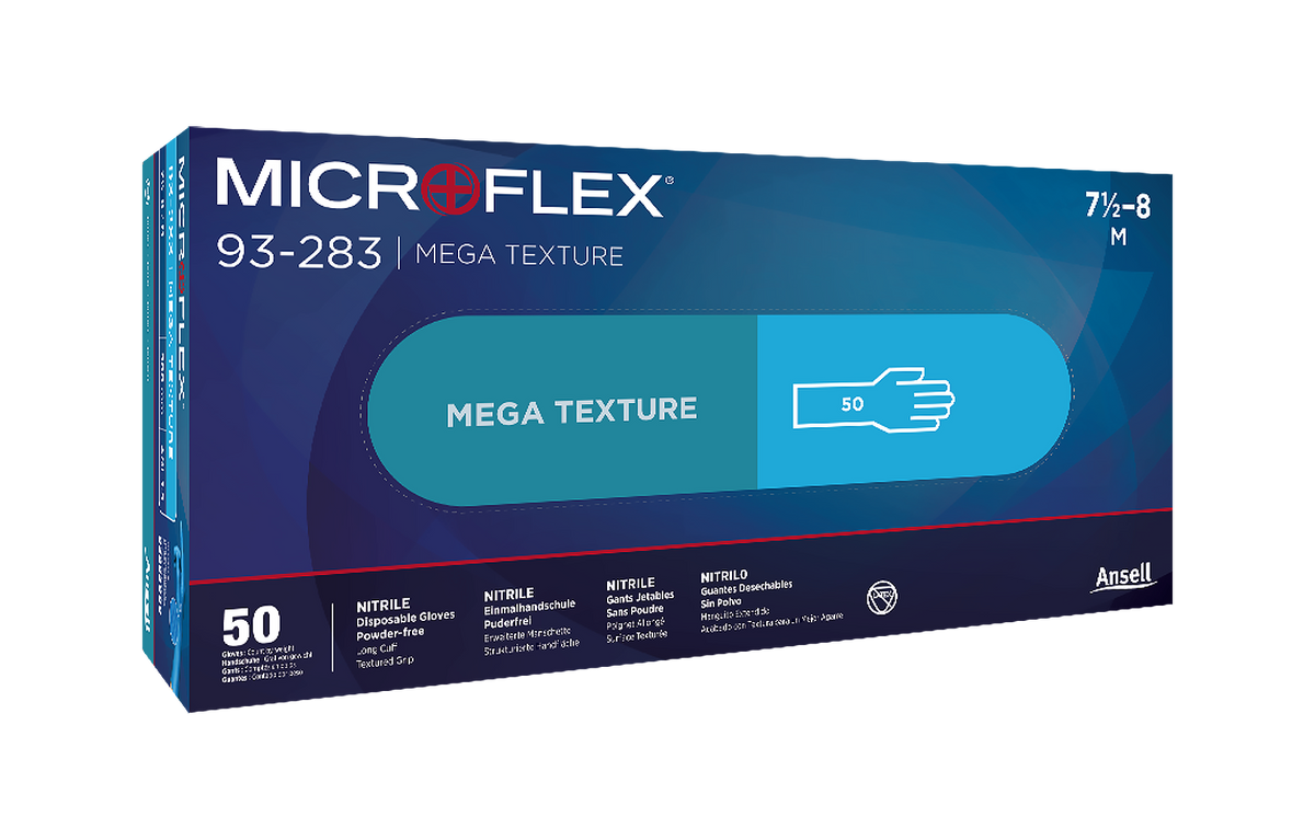MICROFLEX® Mega Texture 93-283 - GloveSaver.com