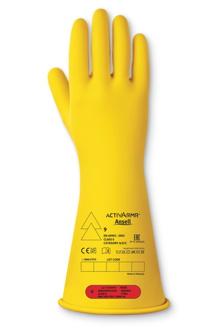 ActivArmr Electrical Insulating Gloves Class 0 - RIG014Y - GloveSaver.com