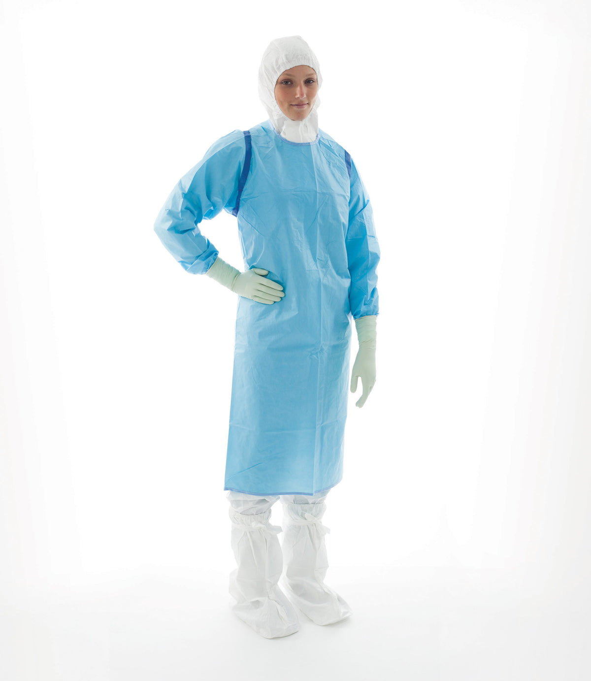 BioClean-C™ Apron with Sleeves - Sterile S-BCAS - GloveSaver.com