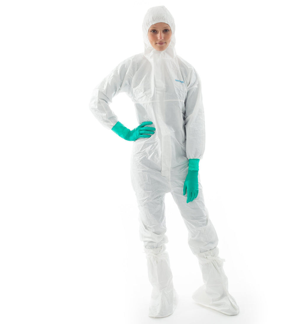 BioClean-D™ Coverall with Hood - Sterile S-BDCHT - GloveSaver.com