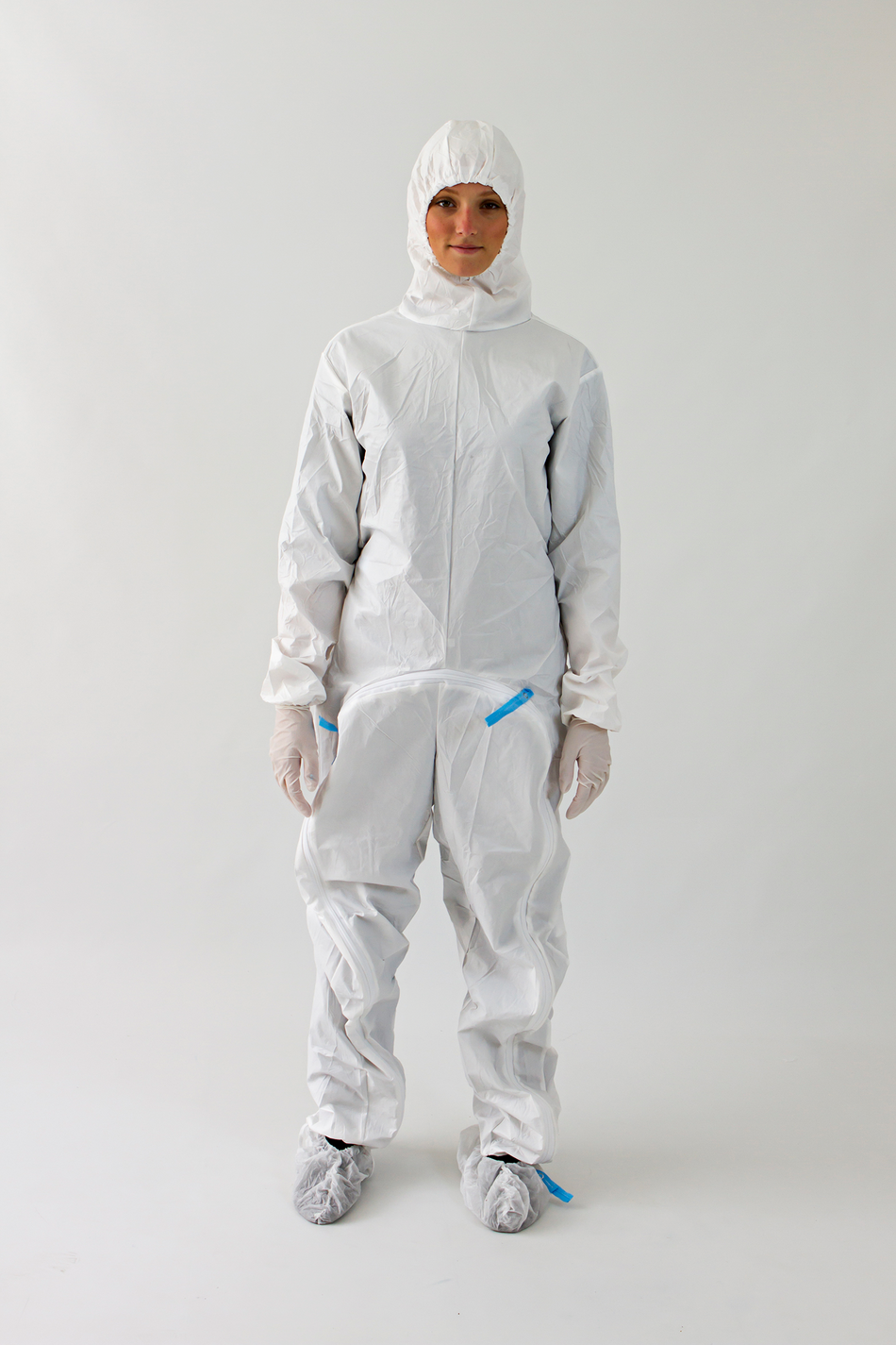BioClean-D™ Drop-down Sterile Coverall with Hood S-BDSH - GloveSaver.com