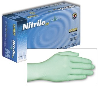 Dash Nitrile Gloves with Aloe Vera