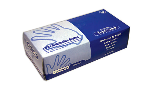 (In-Stock) Latex Gloves Industrial (Powder-Free)
