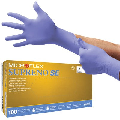 (In-Stock) Nitrile Gloves | MicroFlex Supreno SE