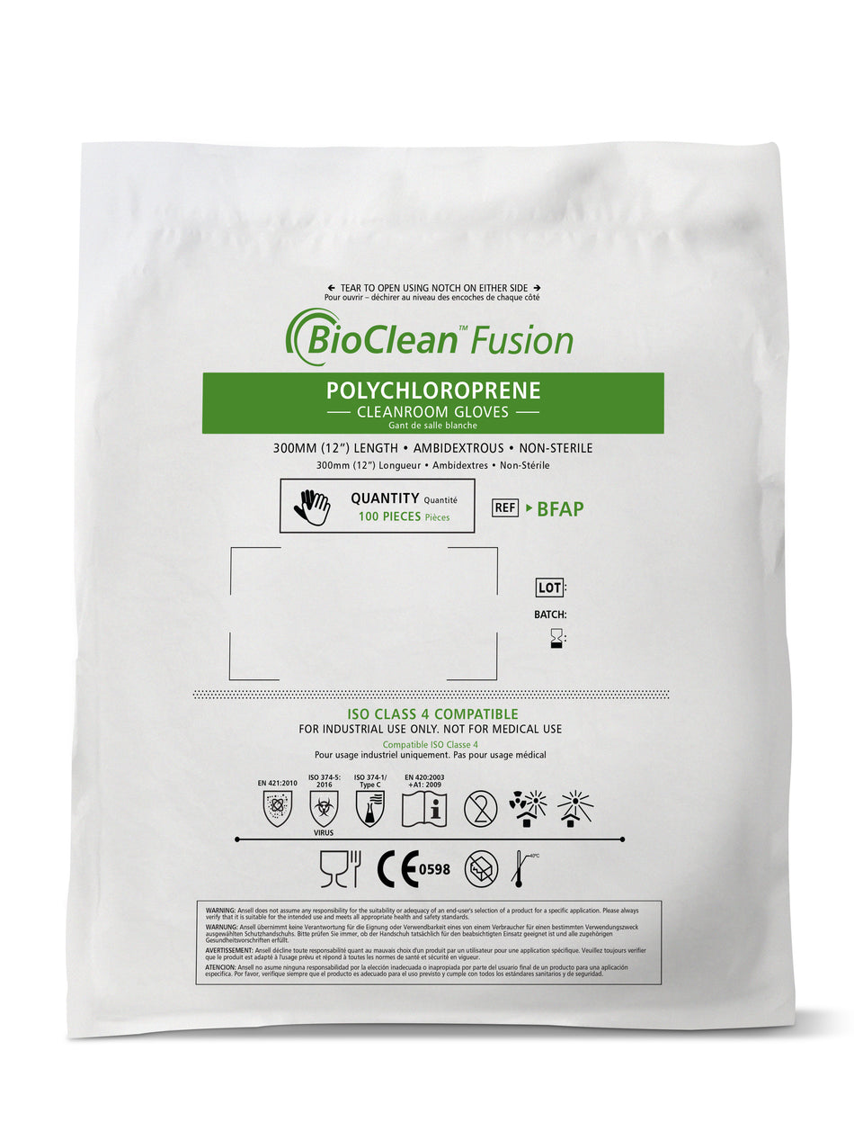 BioClean™ Fusion BFAP Non-sterile Polychloroprene Gloves