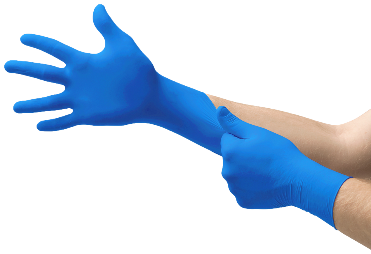 MICROTOUCH® Royal Blue Nitrile