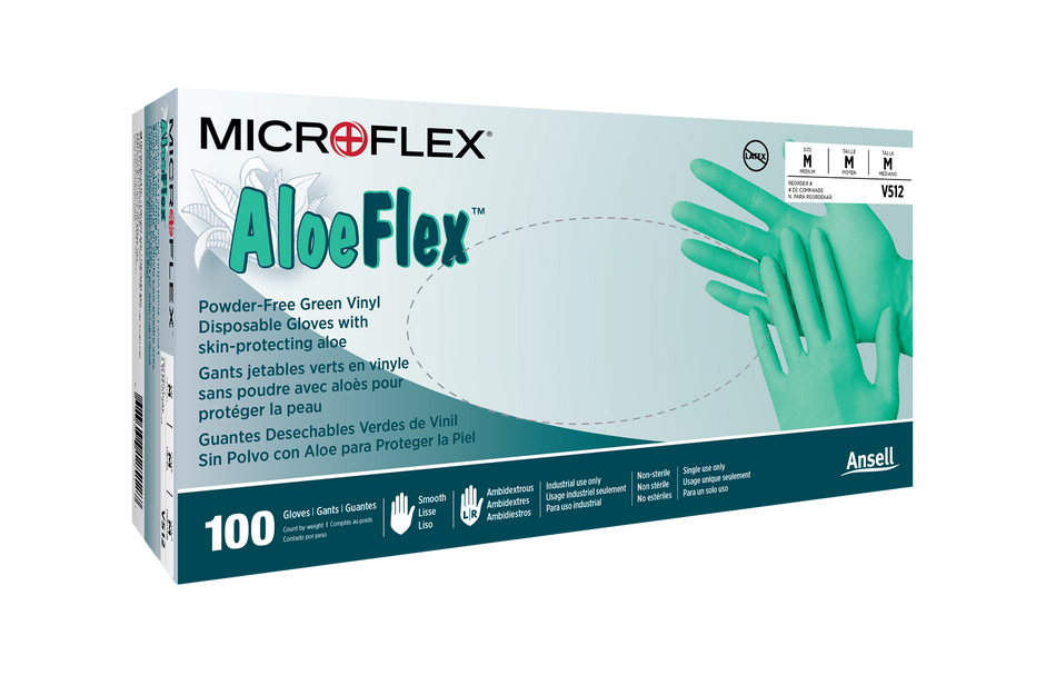 MICROFLEX® Aloe Flex® V51 - GloveSaver.com