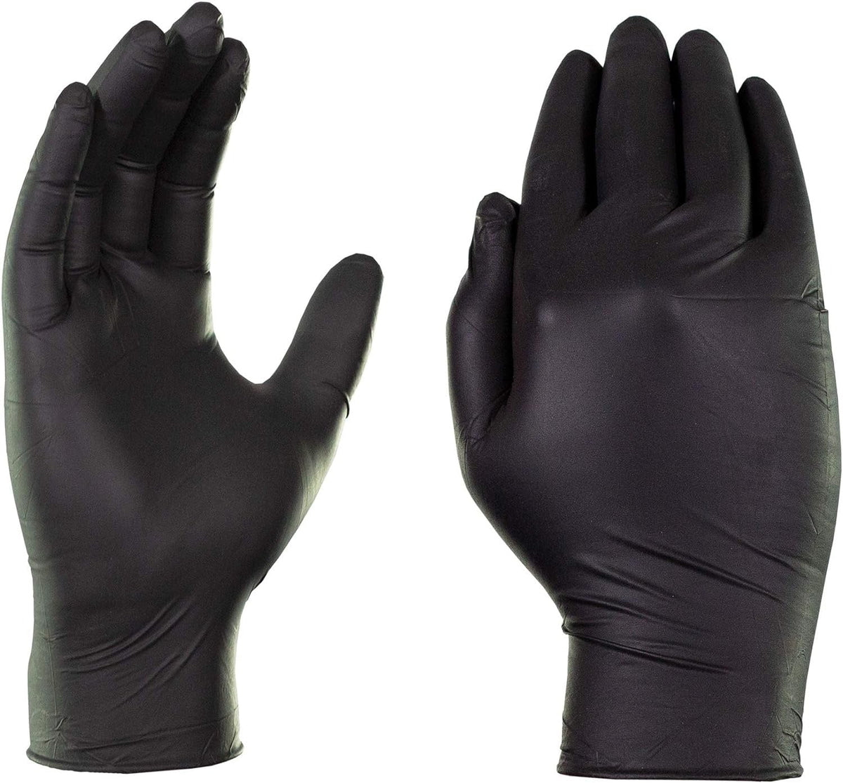 5 Mil Black Nitrile Gloves - Powder Free, Exam Grade, 1000/Case - GloveSaver.com