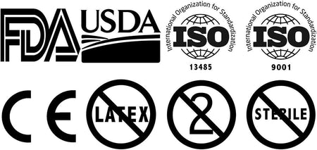 5 Mil Black Nitrile Gloves - Powder Free, Exam Grade, 1000/Case - GloveSaver.com