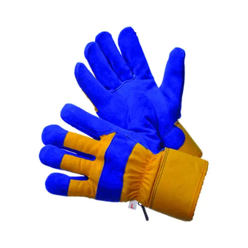 Thermo Lined Split Cowhide Gloves 30-5800P-YBU - GloveSaver.com