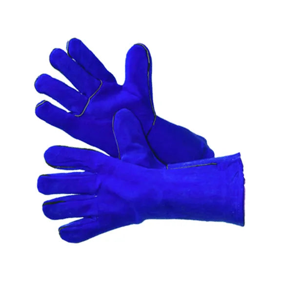 Blue Welding Gloves Economical Grade 31-4014EC