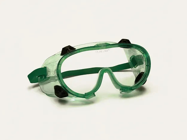 Green Safety Goggle 99-G8901GN-CAF - GloveSaver.com
