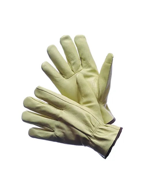 Pig Skin Driver Gloves with Red Jersey Lining 32-1380P