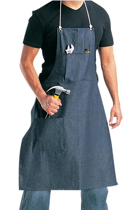 Blue Denim Apron 10-2836BD2P - GloveSaver.com