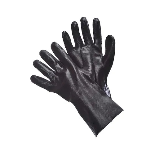 Smooth Finish Black PVC - GloveSaver.com