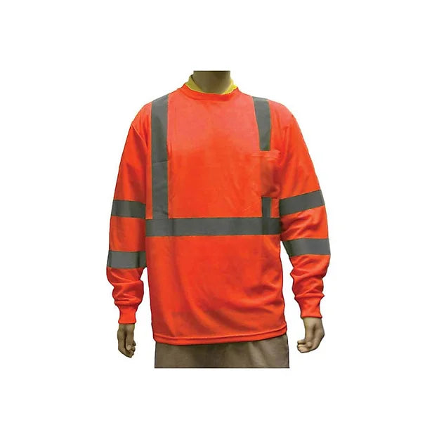 Class III Orange Long Sleeves T-Shirts 98-3500-O - GloveSaver.com