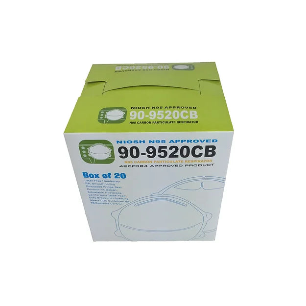 Carbon N95 Respirator 90-9520CB - GloveSaver.com