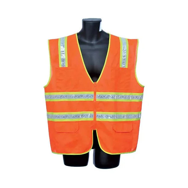 Orange Surveryor's Vest 98-5900-O - GloveSaver.com