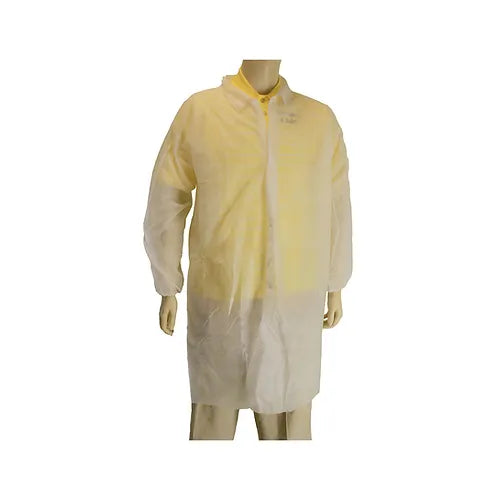 Lab Coat No Pocket 00-9100NP-50 - GloveSaver.com