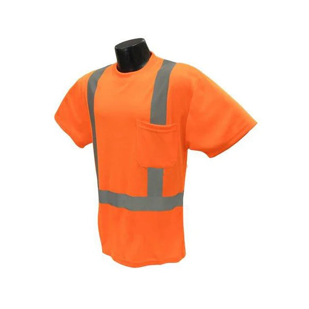 Class II Orange T-Shirt 98-2500-O - GloveSaver.com