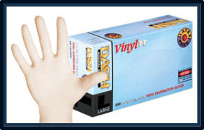 Dash Clear Vinyl Powder-Free Exam Gloves - GloveSaver.com