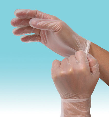 (In-Stock) 4X Vinyl Exam Gloves - 1,000 Count - GloveSaver.com