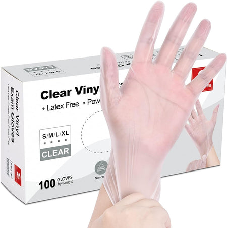 (In-Stock) 4X Vinyl Gloves (Case) 1,000 Count, 4 Mil - GloveSaver.com