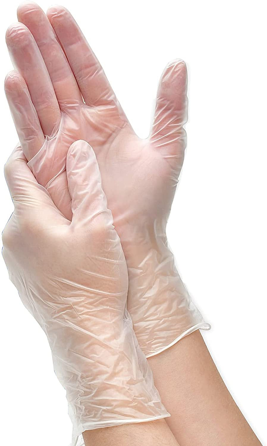 4X Vinyl Gloves Industrial, Powdered (4 Mil) - GloveSaver.com