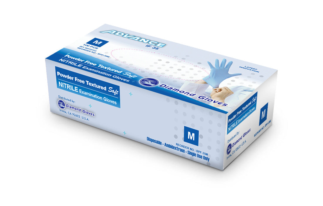 1 Pallet of 3.5X Nitrile Gloves, Exam Grade (100,000 Count) - GloveSaver.com