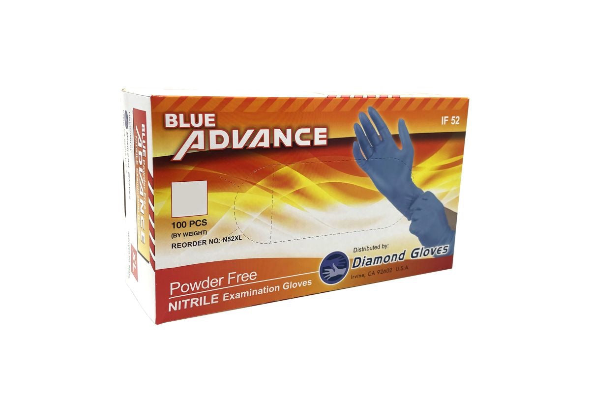 1 Pallet of 5 Mil Nitrile Gloves, Exam Grade, Blue (100,000 Count) - GloveSaver.com