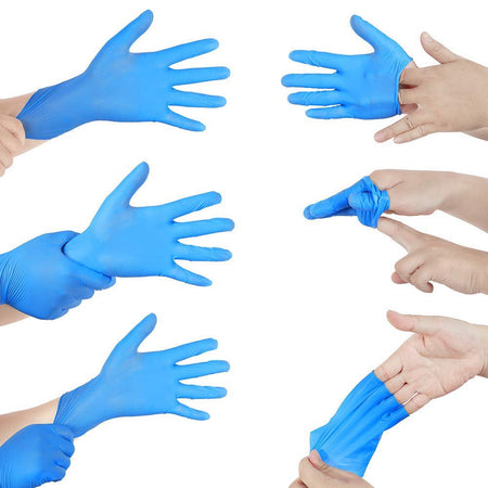 (In Stock) 4X HYBRID Nitrile Gloves, Case of 1,000 - GloveSaver.com