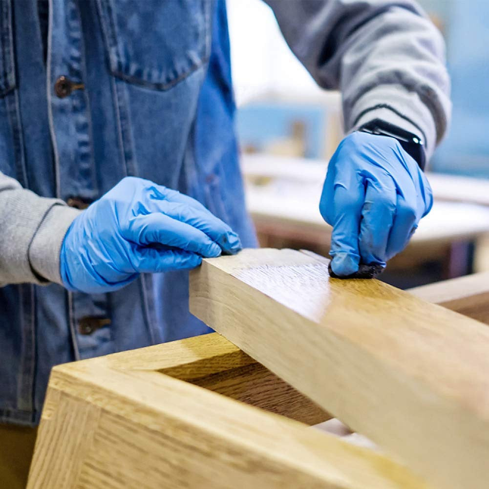 (In Stock) 4X HYBRID Nitrile Gloves, Case of 1,000 - GloveSaver.com