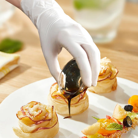 (In-Stock)  3X White Nitrile Gloves (3 Mil) - GloveSaver.com