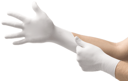 (In-Stock)  3X White Nitrile Gloves (3 Mil) - GloveSaver.com