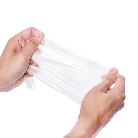 2X Clear Nitrile Gloves (2.5 Mil) - GloveSaver.com