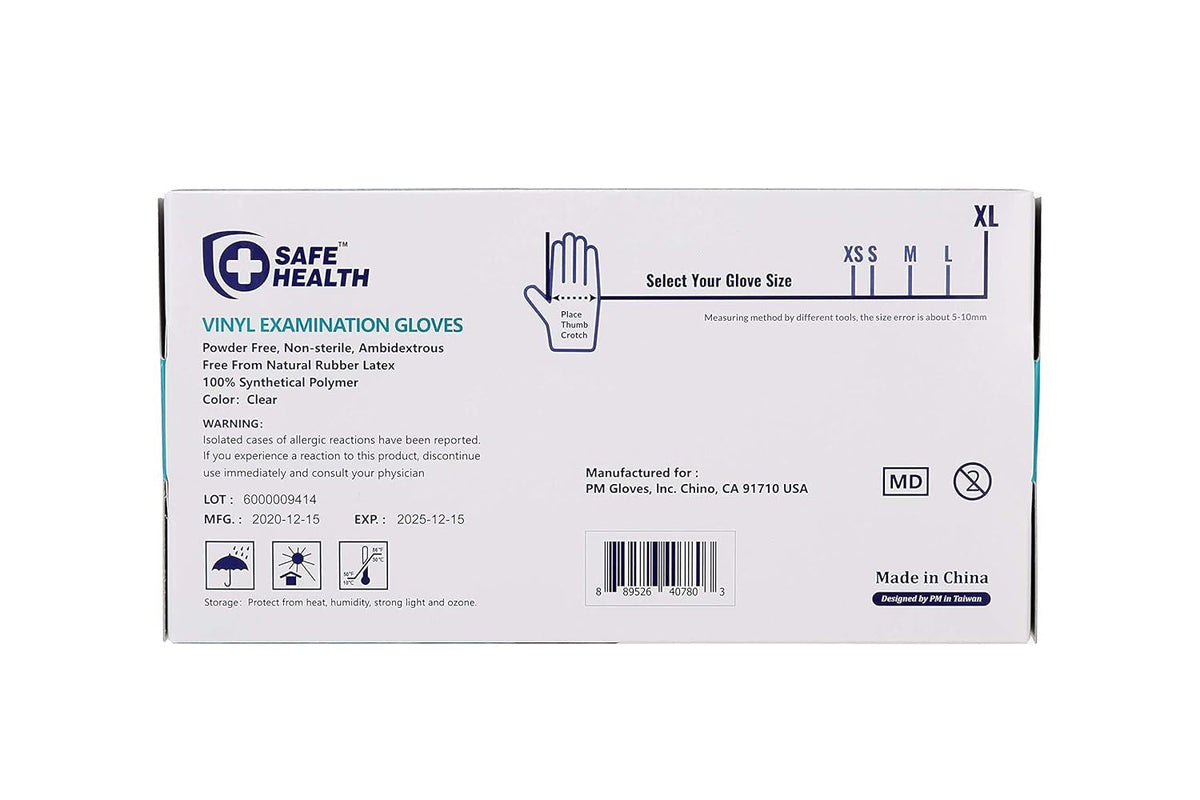 2X Clear Nitrile Gloves (2.5 Mil) - GloveSaver.com