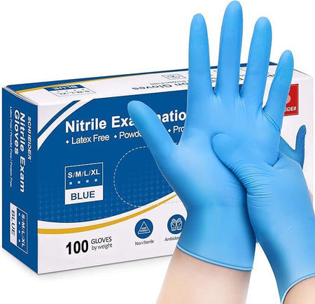 (In-Stock) 4Mil NITRILE GLOVES 1,000 Case (Exam-Grade) - GloveSaver.com
