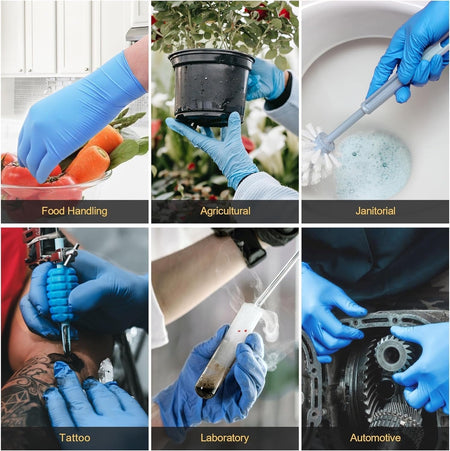 (In-Stock) 4Mil NITRILE GLOVES 1,000 Case (Exam-Grade) - GloveSaver.com