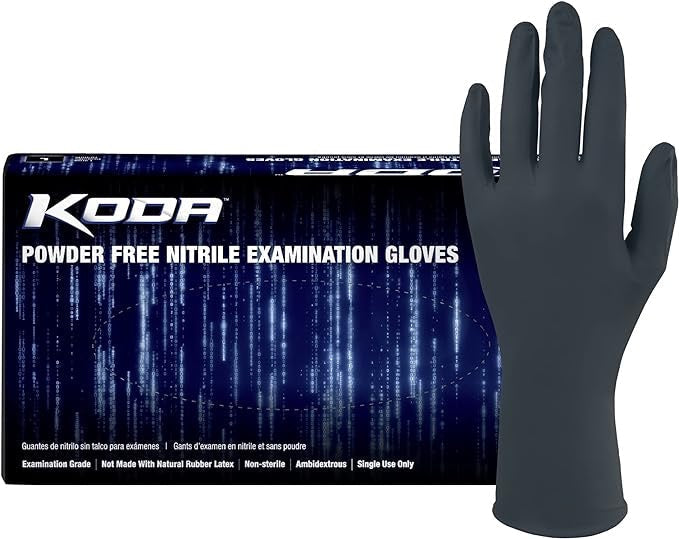 (In-Stock) 5.5X Nitrile Exam Gloves KODA Low Derma Technology - GloveSaver.com