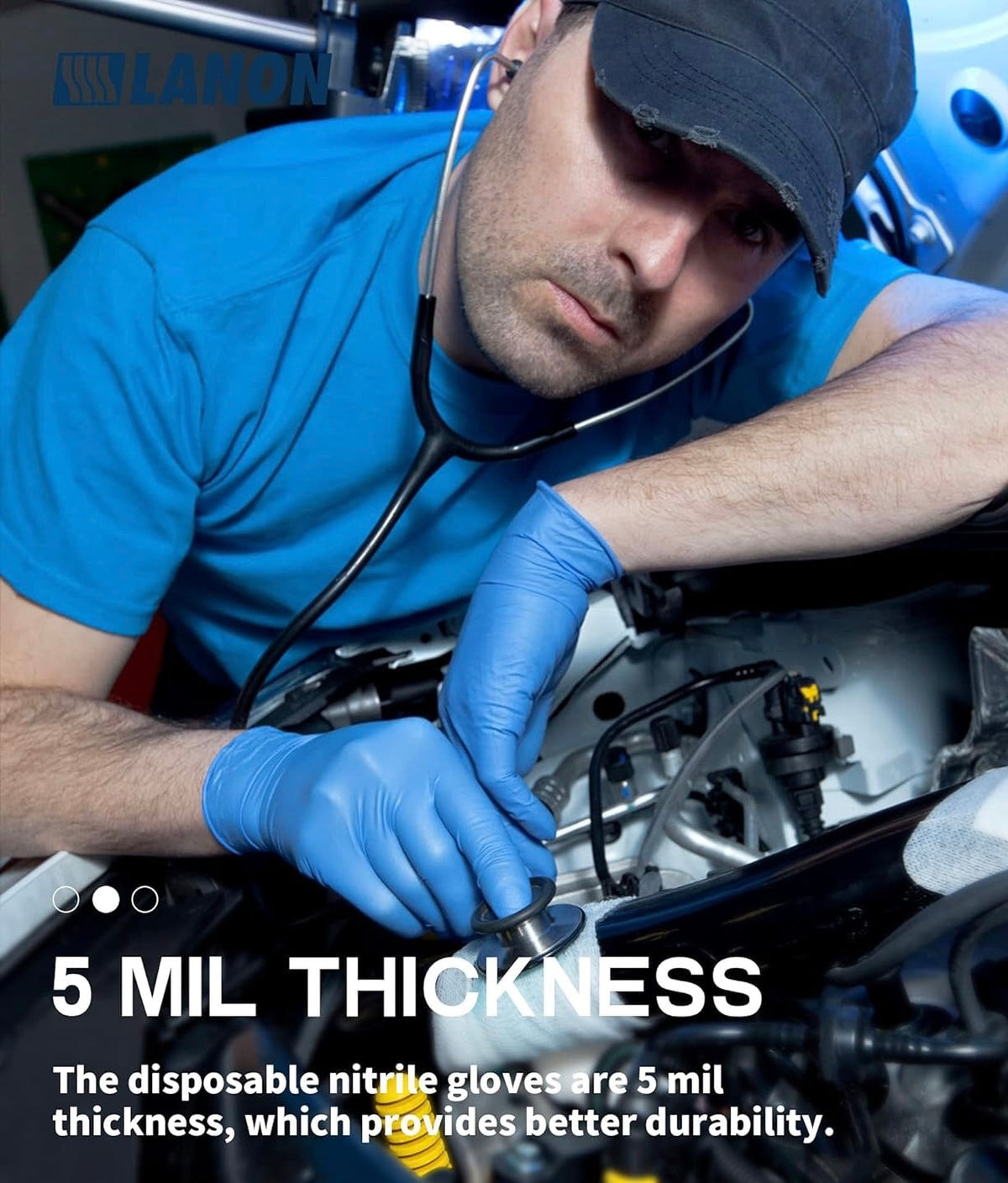 (In-Stock) 5X Nitrile Gloves 1,000 Per Case - GloveSaver.com