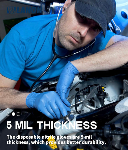 (In-Stock) 5X Nitrile Gloves 1,000 Per Case - GloveSaver.com